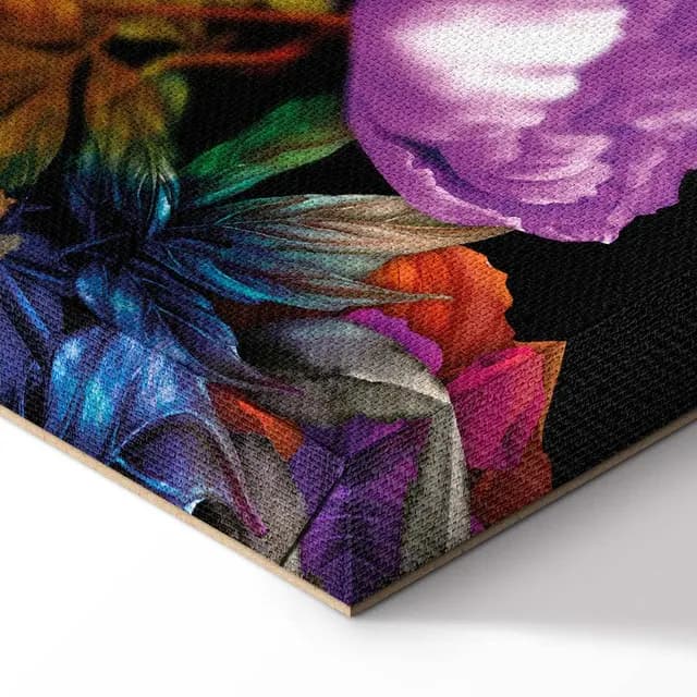 Canvas Print - Nature in Summer Hues (1-part) - Flower Garden of Inspiration