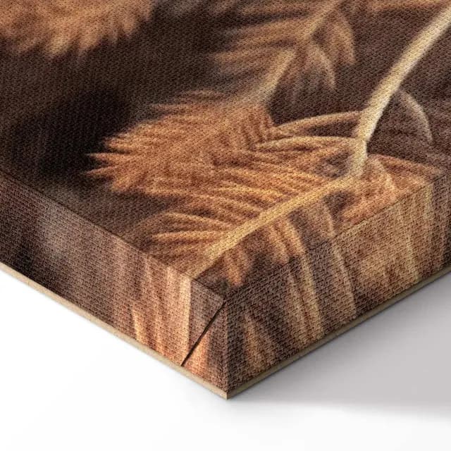 Canvas Print - Golden Cone (1 Part) Vertical
