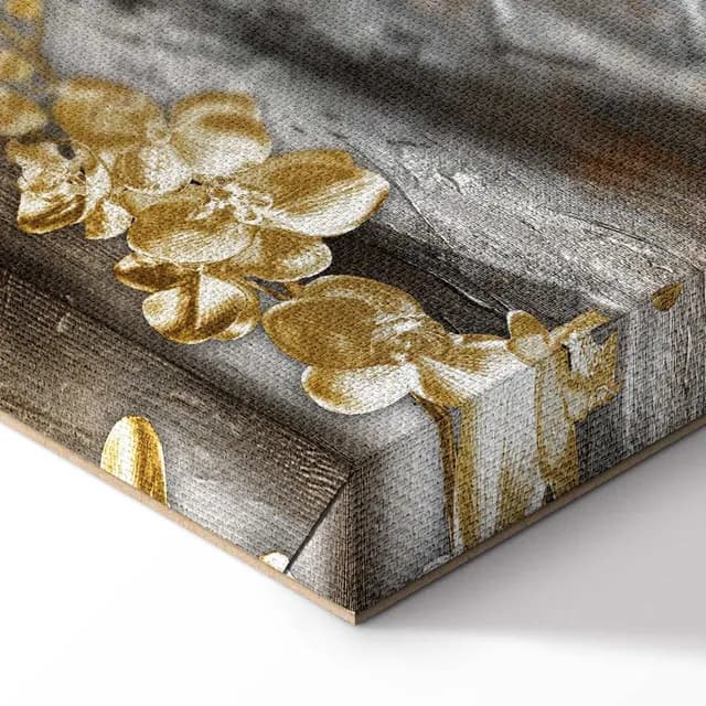 Canvas Print - Golden Garden (1 Part) Narrow