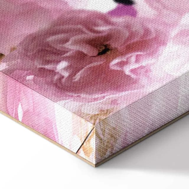 Canvas Print - Garden of Floral Scents (1-part) - Nature in Shades of Pink
