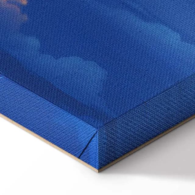 Canvas Print - When the Sky Becomes a Canvas: Artistic Creation of Nature in the Clouds
