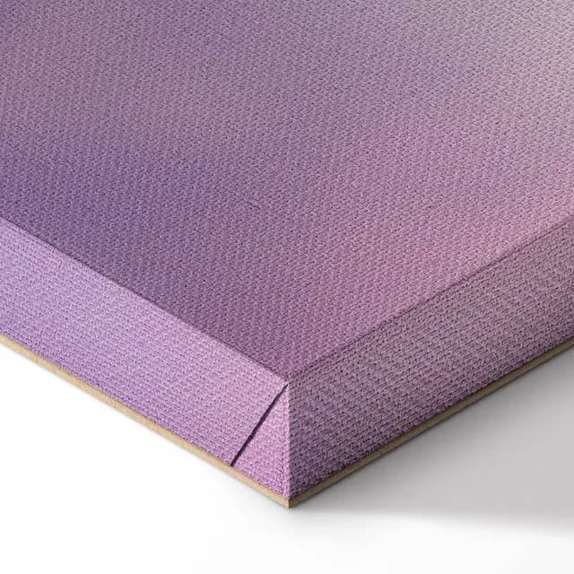 Canvas Print - Twilight Spectacle: Clouds in Shades of Pink and Violet
