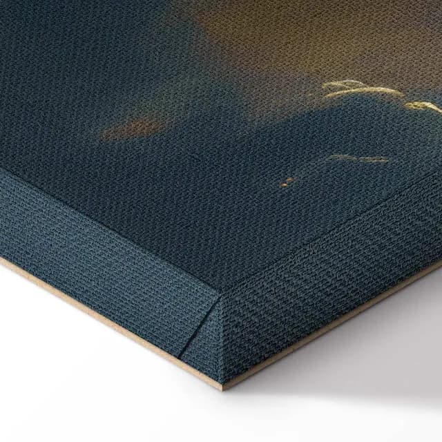 Canvas Print - Sun and Shadows: A Theatrical Display of Nature High Above the Earth