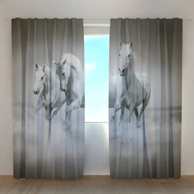 3D-gardin Vit grace