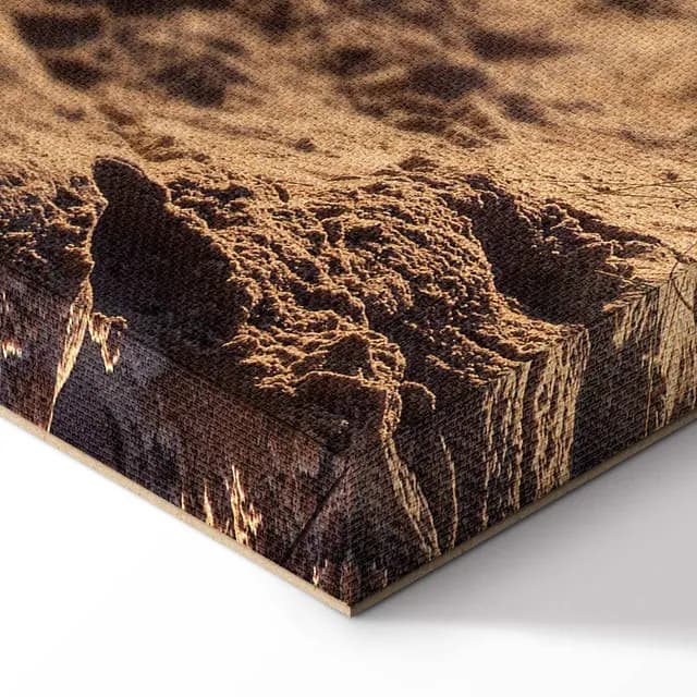 Canvas Print - Honey Memory (1 Part) Vertical