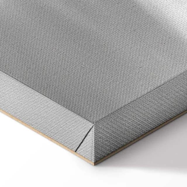 Canvas Print - Cascade of Thoughts (1 Part) Wide Red