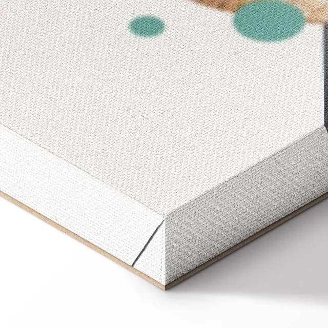 Canvas Print - Geometric Landscape (1 Part) Vertical