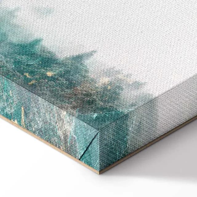Canvas Print - Turquoise Valley (1 Part) Narrow