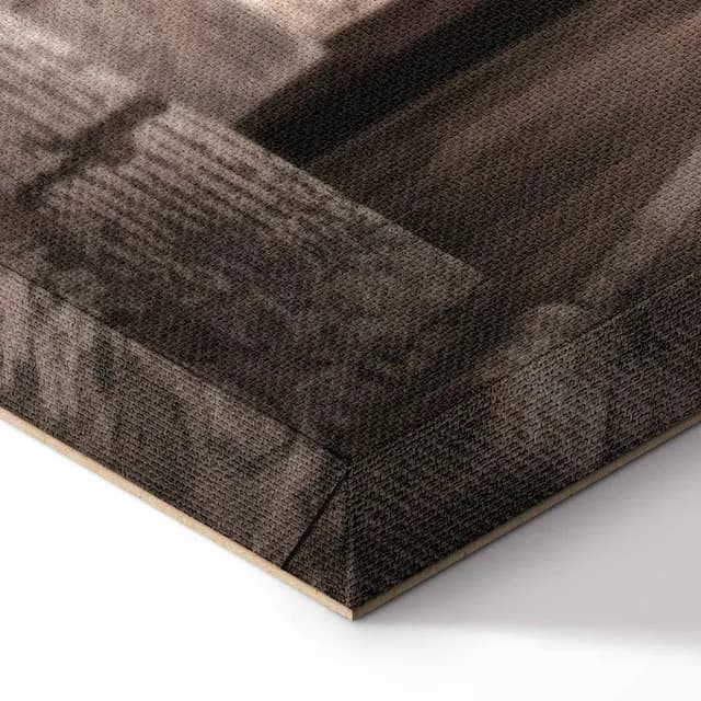 Canvas Print - Retro Alley (1 Part) Vertical