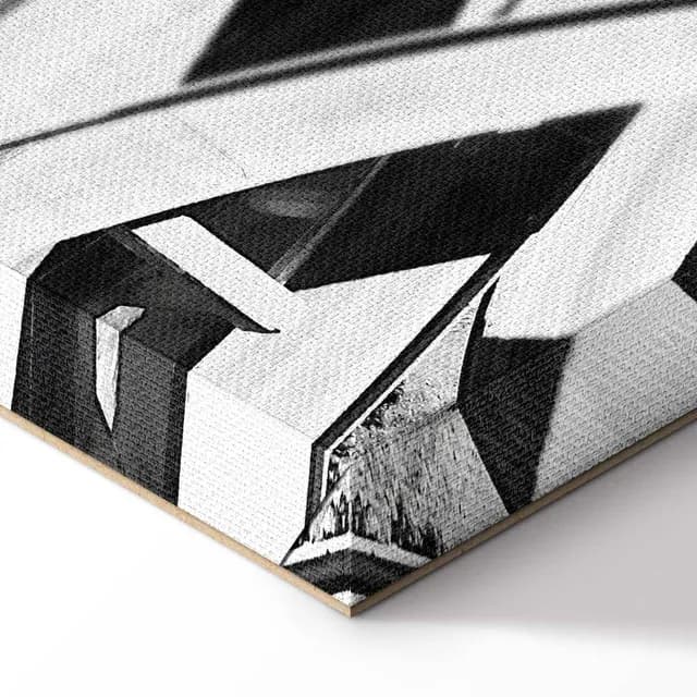 Canvas Print - City Geometry (1 Part) Vertical