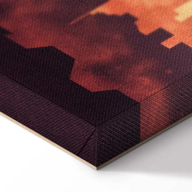 Canvas Print - Heat of the City (1 Part) Wide