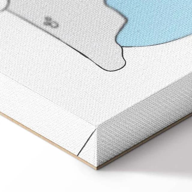 Canvas Print - Teddy Bears on the Beach (1 Part) Wide