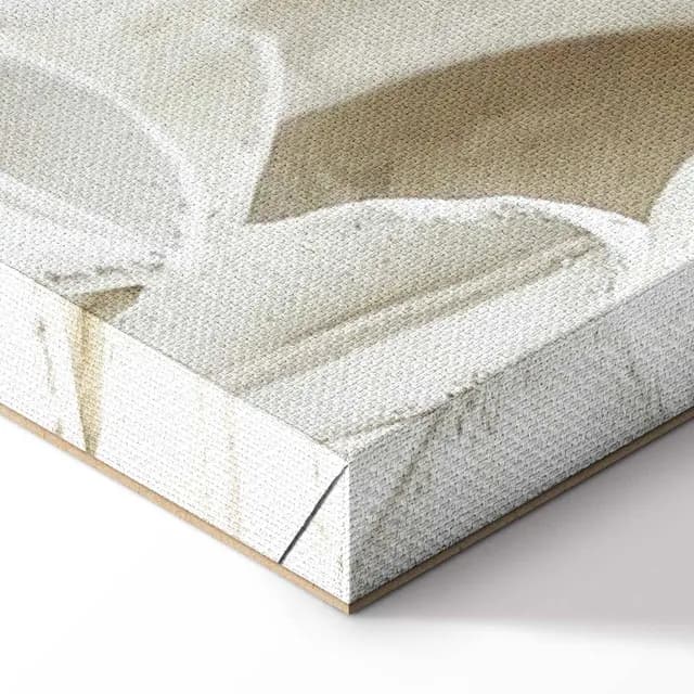 Canvas Print - Ceramic Leaves (1 Part) Wide