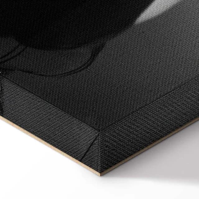Canvas Print - Black Elegance (1 Part) Vertical