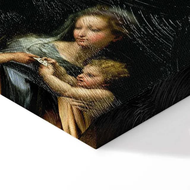 Canvas Print - Rafael Santi – The Virgin of the Rose