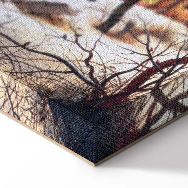 Canvas Print - Pieter Bruegel the Elder – Winter Landscape with Birdtrap