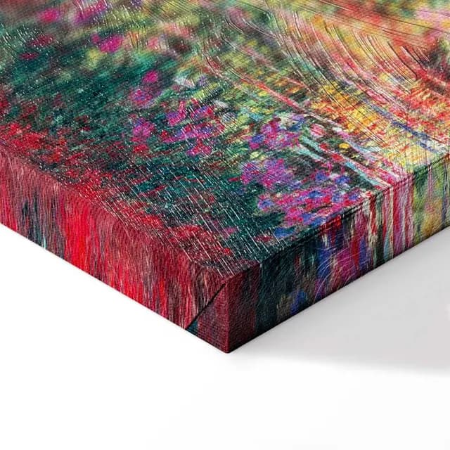 Canvas Print - Claude Monet – The Japanese Footbridge