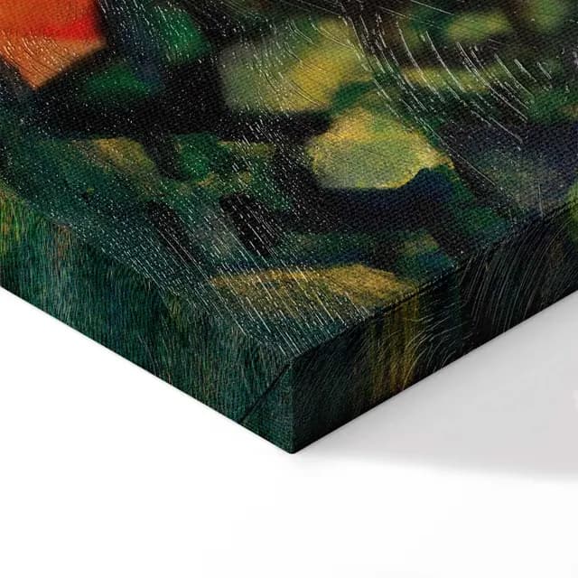 Canvas Print - August Macke – Paar im Wald