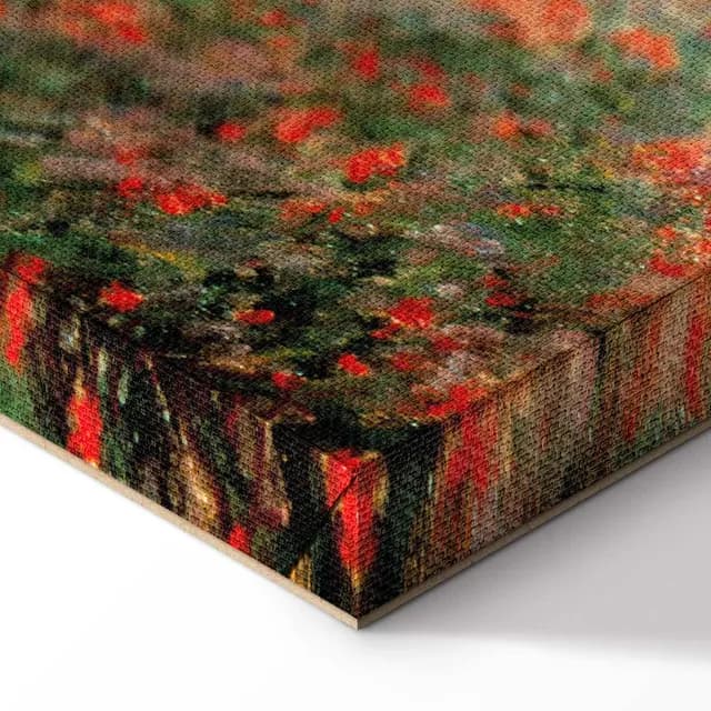 Canvas Print - Claude Monet – Field with wild Poppies