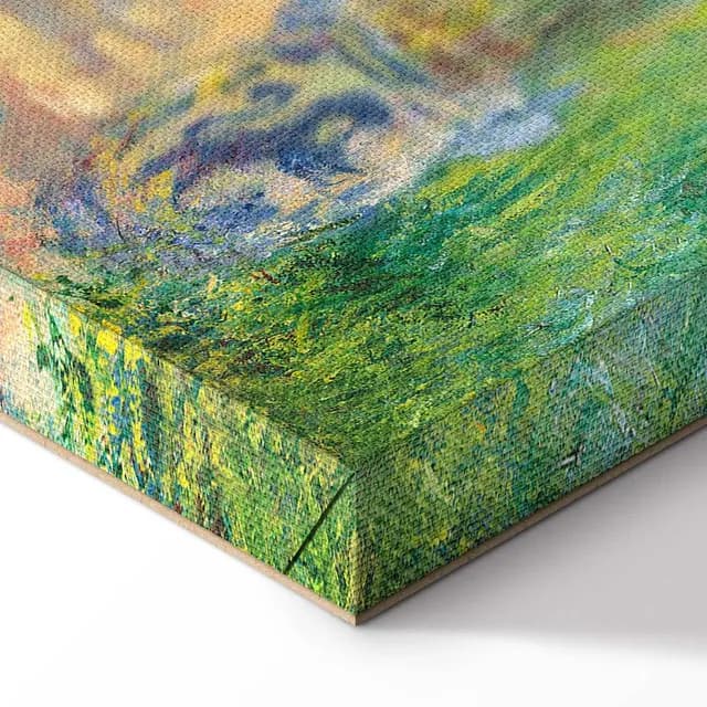 Canvas Print - Claude Monet – Monet’s Garden at Vétheuil
