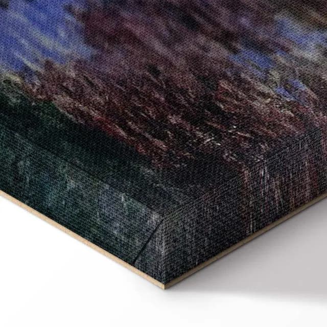 Canvas Print - Claude Monet – Garden at Montgeron (detail)