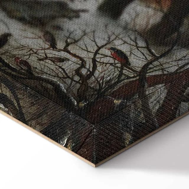 Canvas Print - Pieter Brueghel the Younger – Winter Landscape with a Bird Trap