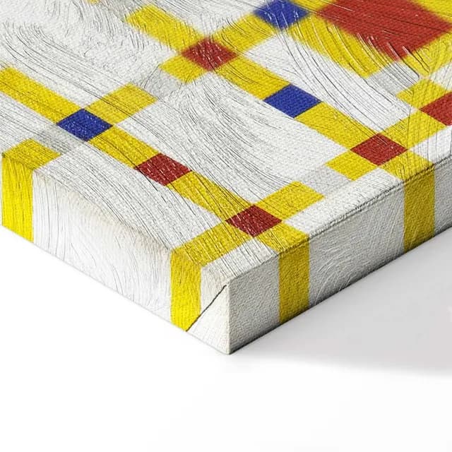 Canvas Print - Piet Mondrian – Broadway Boogie Woogie