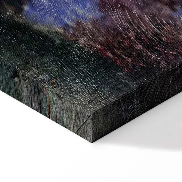Canvas Print - Claude Monet – Coin de jardin à Montgeron