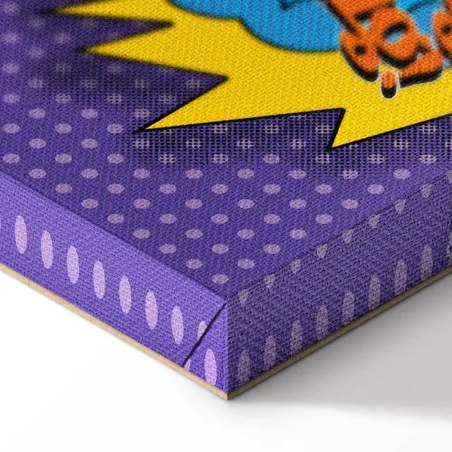 Canvas Print - Kaboom! (1 Part) Vertical