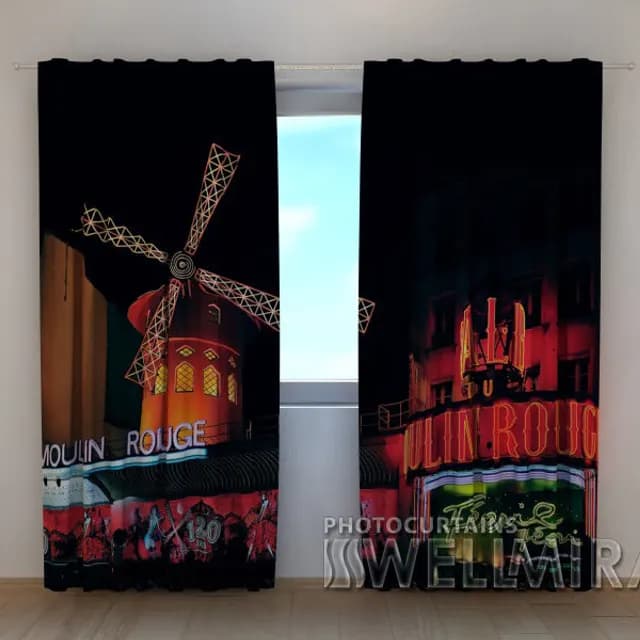 Fotogardin Moulin Rouge