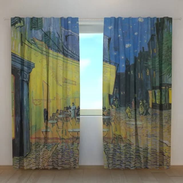 Photocurtain Terrace of the Cafe Vincent van Gogh
